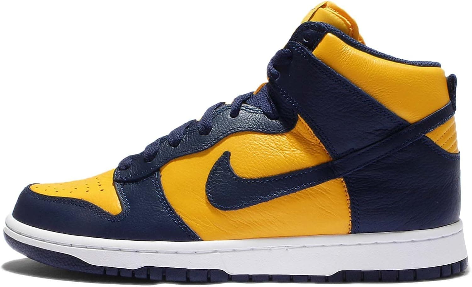 NIKE Men's Dunk Retro QS, Varsity Maize/Midnight Navy, 8.5 M US