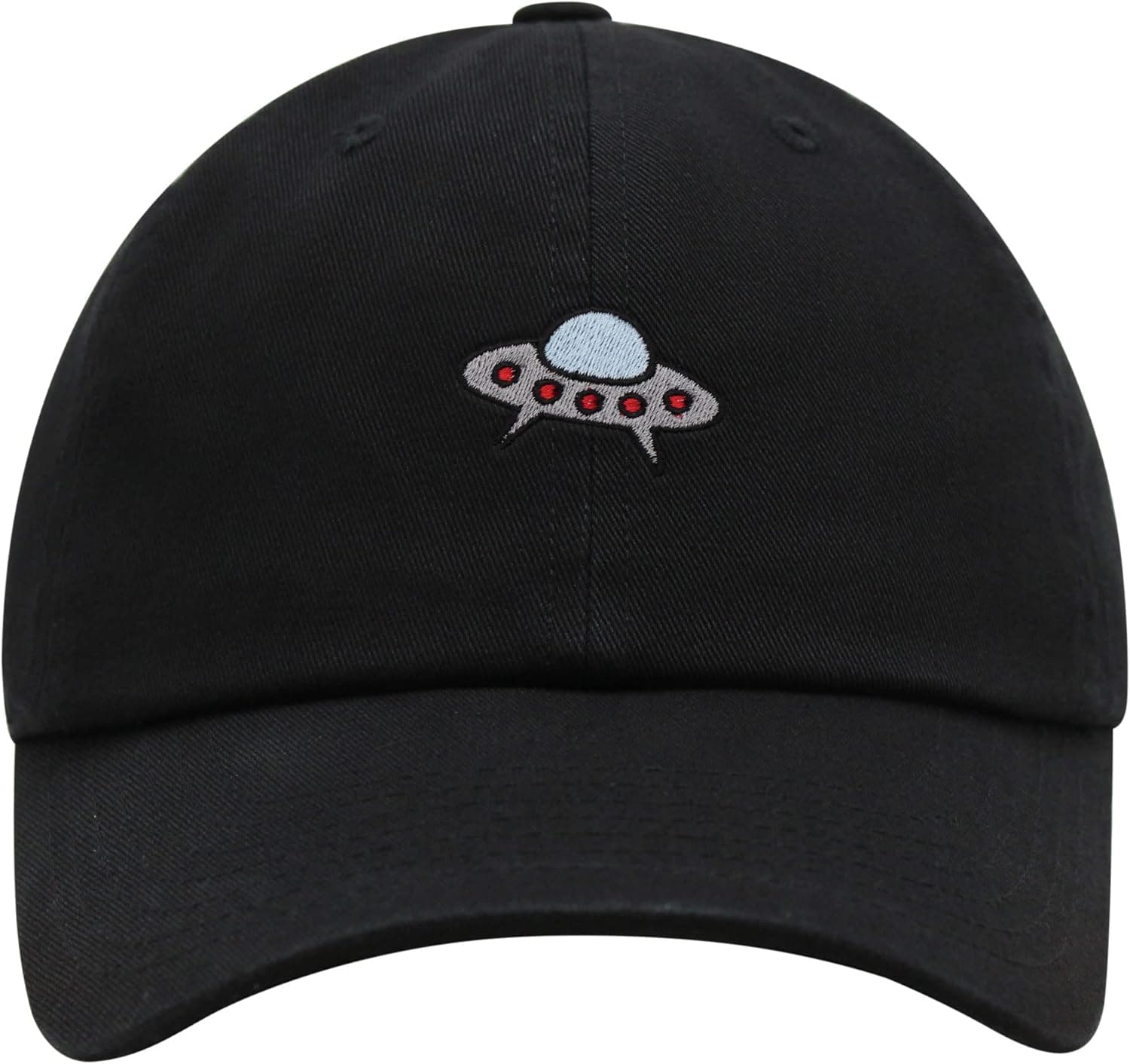 JPAK Flying Saucer UFO Premium Dad Hat Embroidered Baseball Cap Space Alien