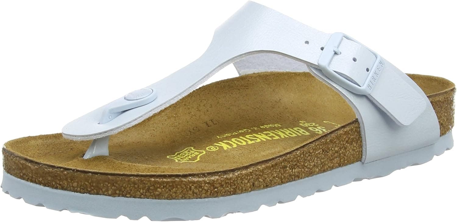 Birkenstock Gizeh Ladies Toe Post Sandals Graceful Blue 40