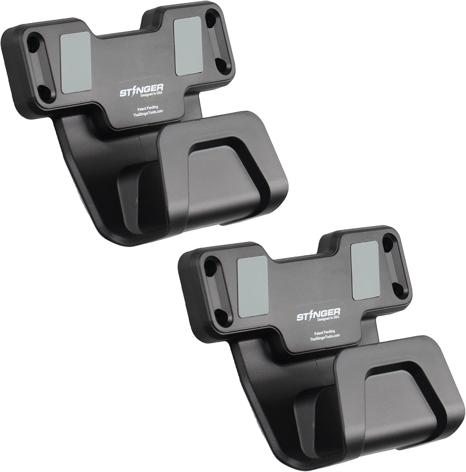 Stinger Safety Trigger Guard Protection Magnetic Gun Holder, Easy Conceal in Car, Truck, Vehicle, Desks, Safes, Walls, Handgun Rifle Shotgun Pistol Revolver, Gun Mount Rack