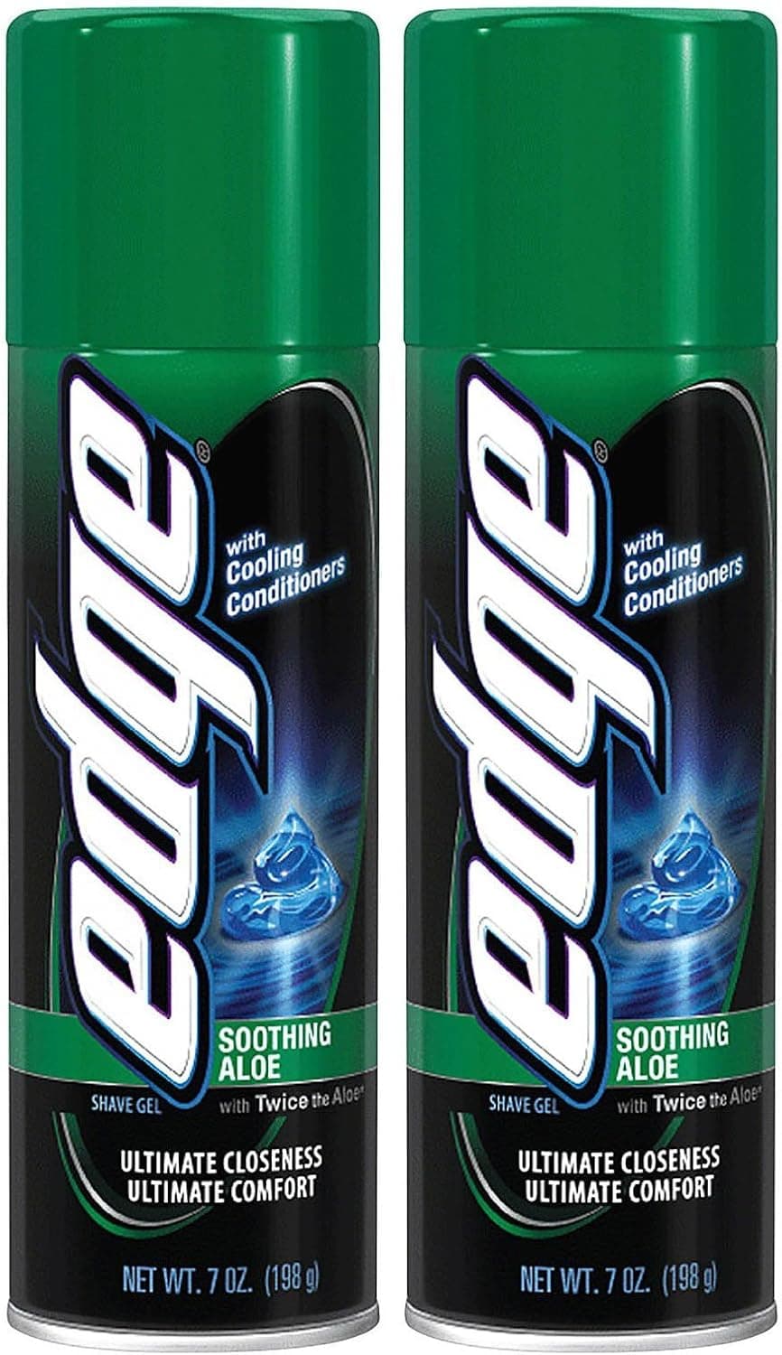 Edge Soothing Aloe Shave Gel - 7 oz - 2 pk
