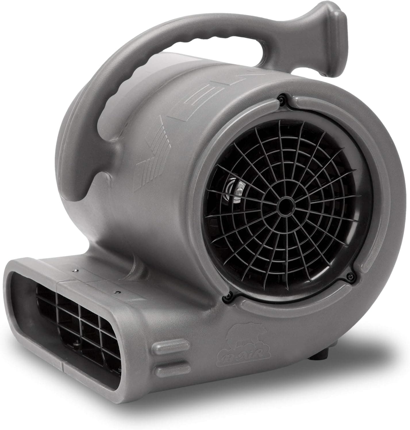 B-Air VP-50 1/2 HP 2950 CFM Air Mover for Janitorial Water Damage Restoration Equipment Stackable Carpet Dryer Floor Blower Fan Water Damage Equipment, Grey