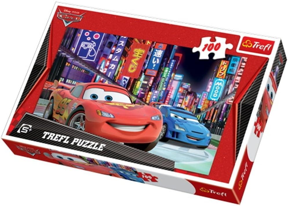 Jigsaw Puzzle - 100 Pieces - Cars 2 : Tokyo by Night