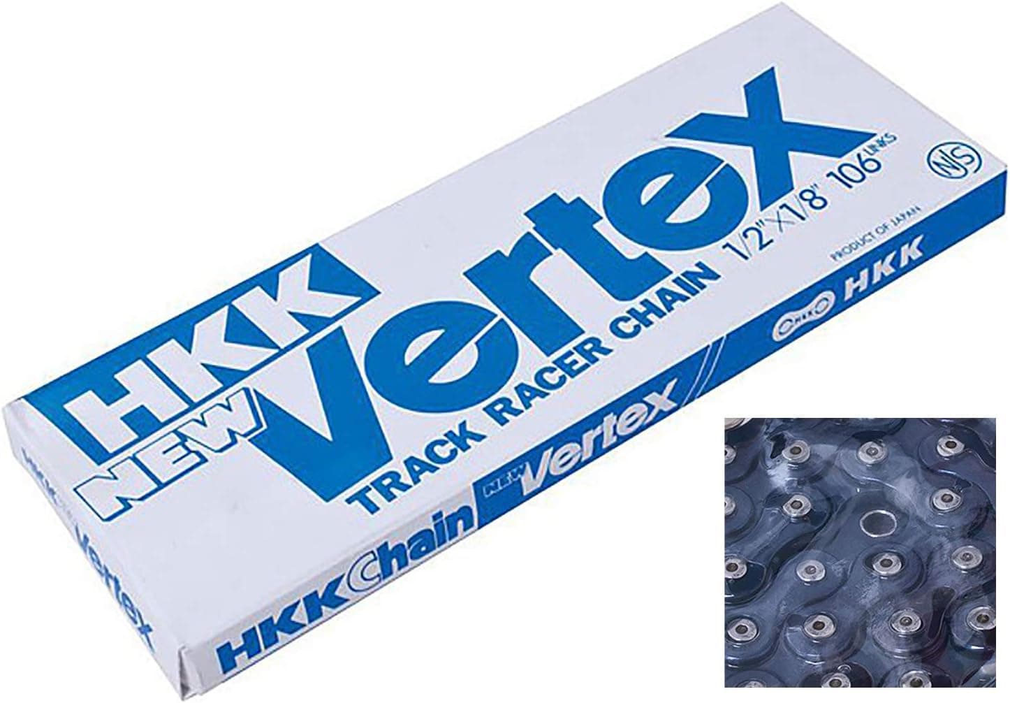 HKK VERTEX TRACK RACER CHAIN(NJS) 1/2X1/8 106L
