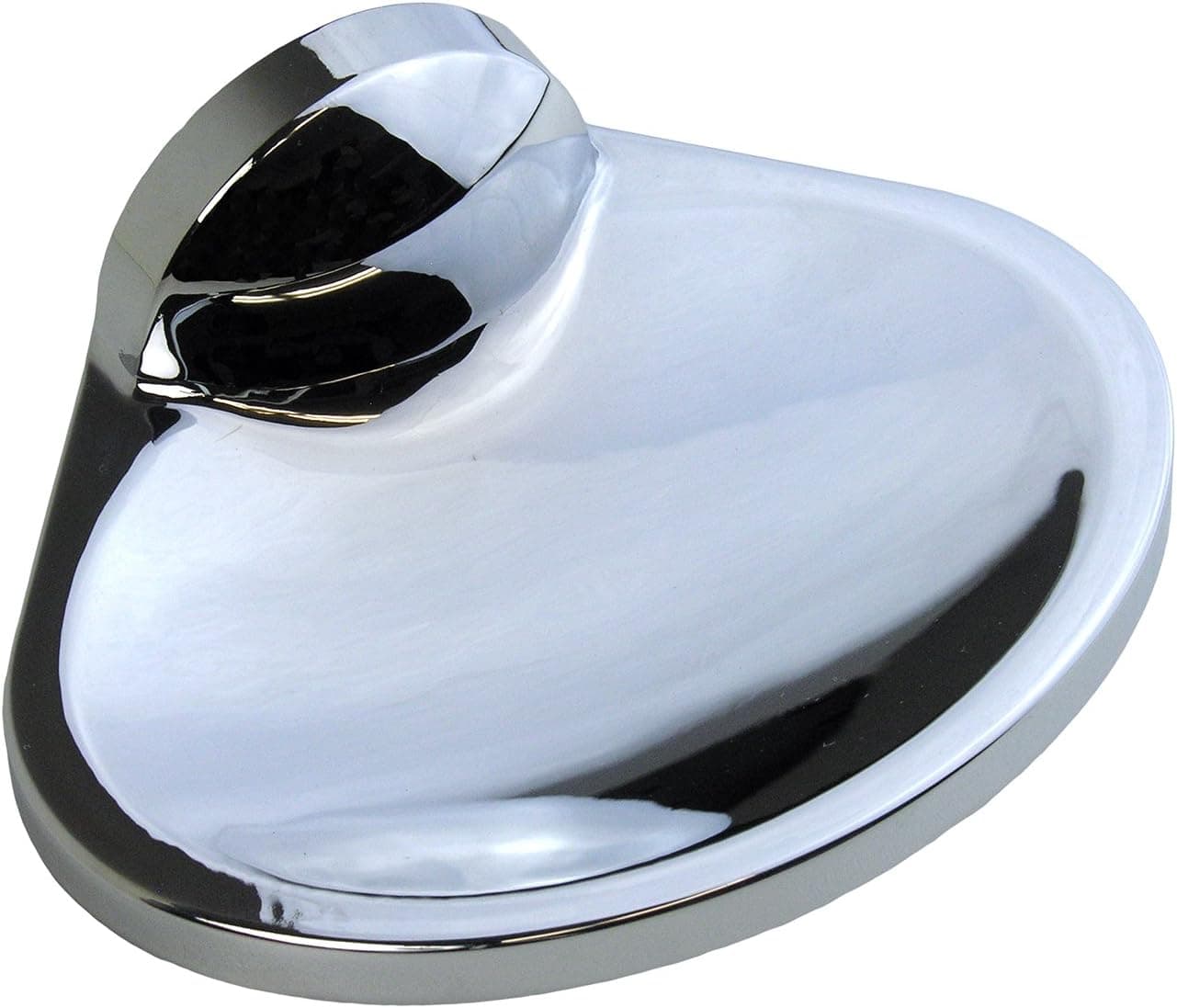 LASCO 35-5507 Modern Series Soap Dish Accessory, Concealed Screws, All Metal Construction, Chrome Plated Finish
