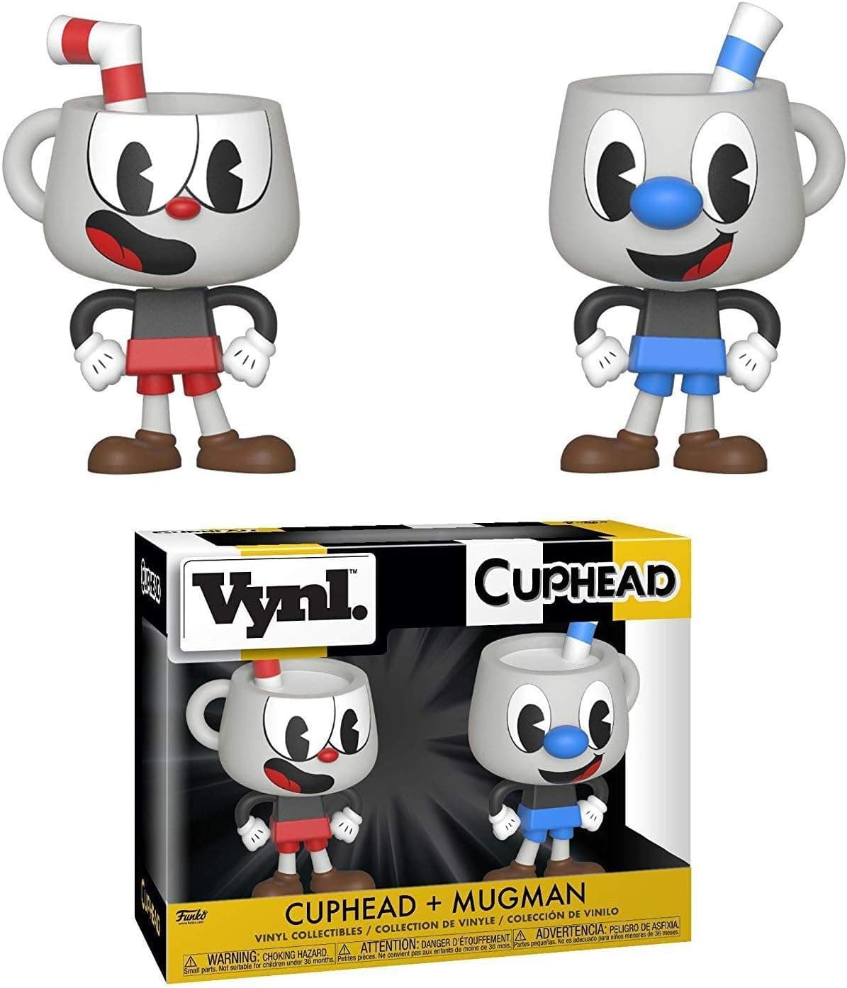 Funko Vynl: Cuphead - Mugman Toy, Multicolor