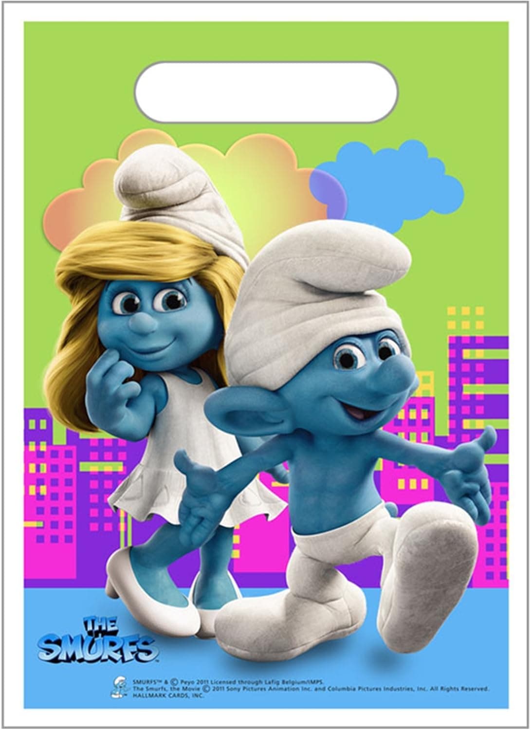 The Smurfs Loot Bags