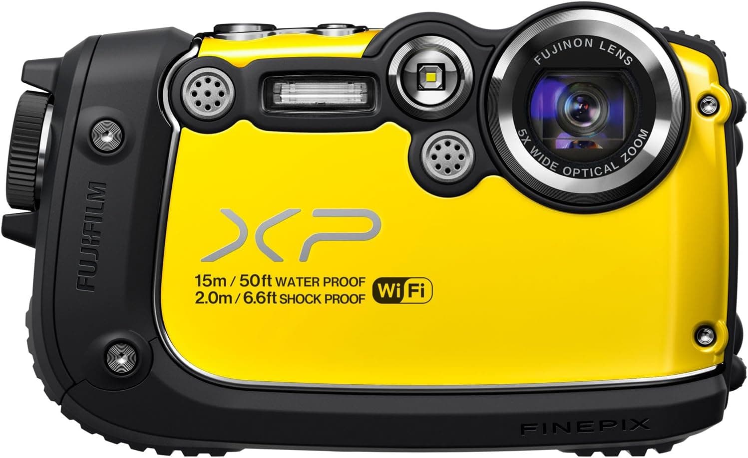 Fujifilm FinePix XP200 16MP Digital Camera with 3-Inch LCD (Yellow) (Discontinued by Manufacturer)