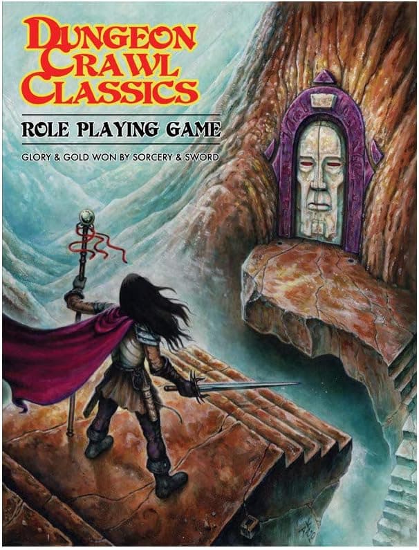 Goodman Games Dungeon Crawl Classics RPG for Adults, Family and Kids 13 Years Old and Up (Hardback, Full Color RPG)