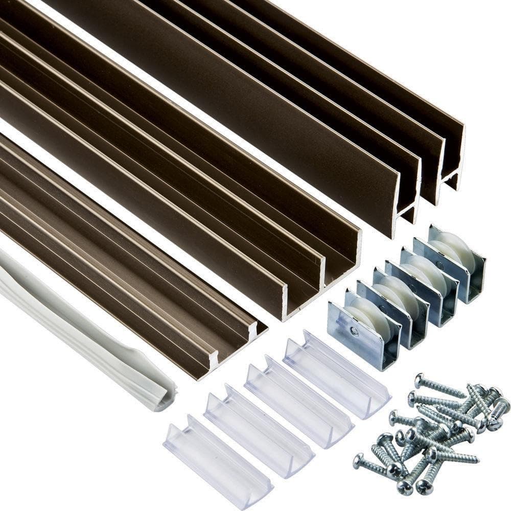 3 ft. Bronze E-Z Glide Tracks (Price per set)