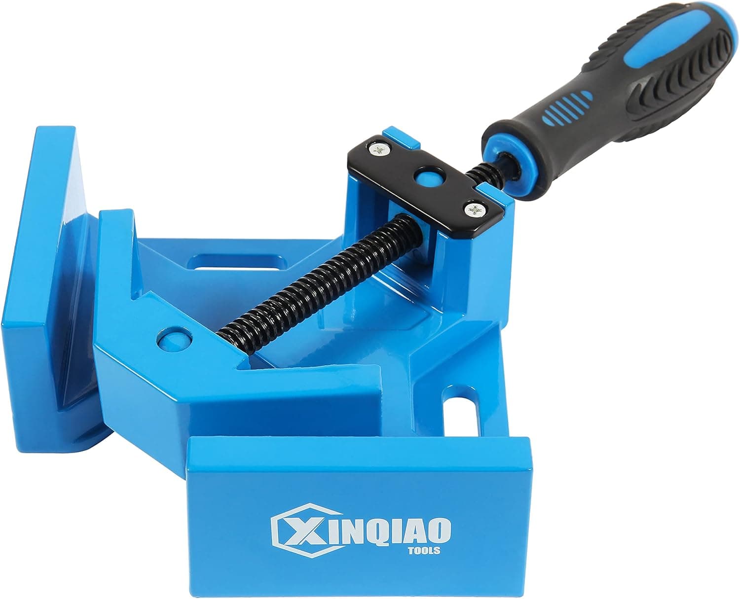 XINQIAO Right Angle Clamp for Woodworking Tools Corner Clamp 1PC, Aluminum 90 Degree Single Handle Corner Clamp Tool with Adjustable Swing Jaw