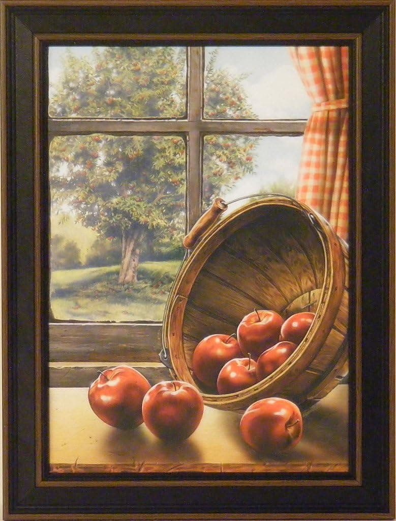 Red Delicious by Doug Knutson 12x16 Apples Bushel Tree Art Print Wall Décor Framed Picture