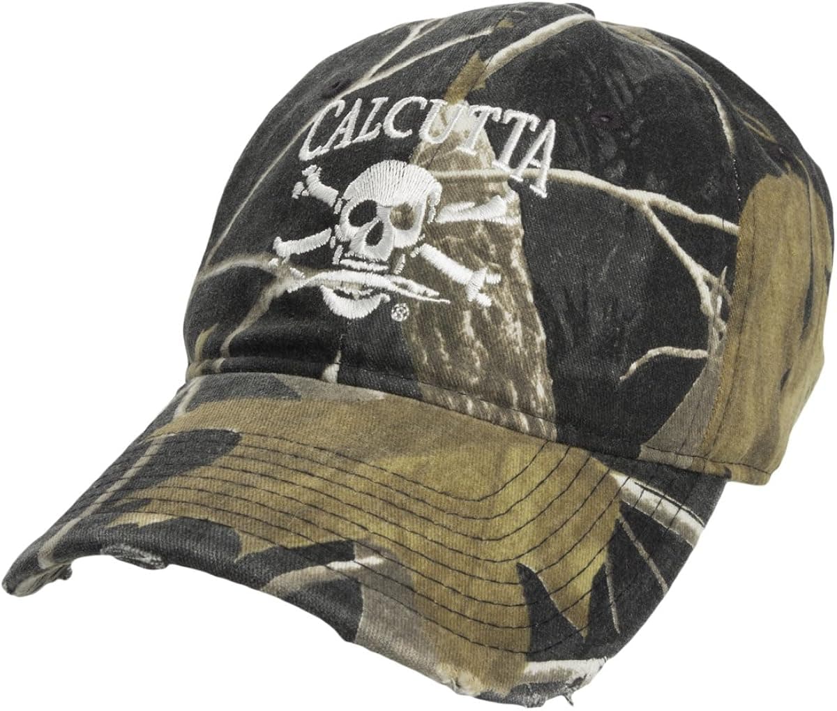 Calcutta Men's Black All Purpose Camo Cap