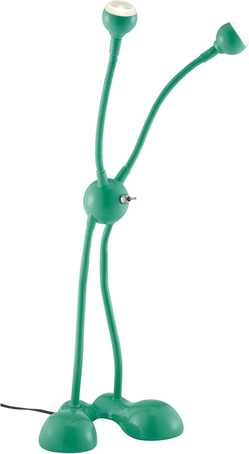 Adesso 3275-05 Alien LED Desk Lamp, Emerald Green