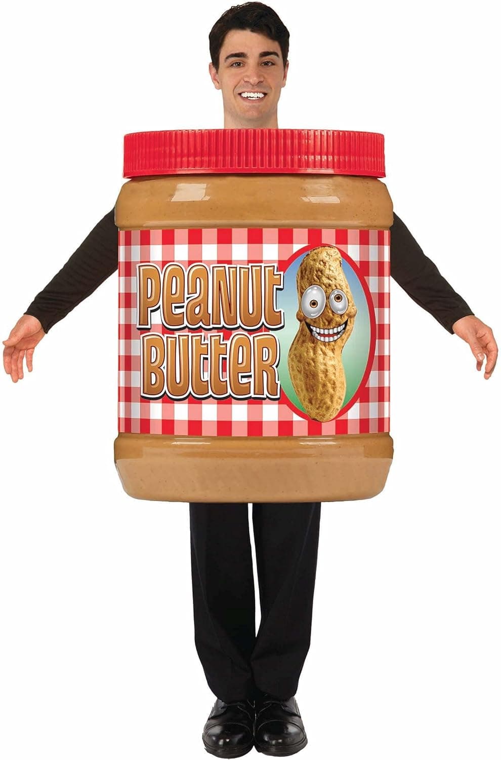 Forum Novelties Peanut Butter Costume, Brown, One Size