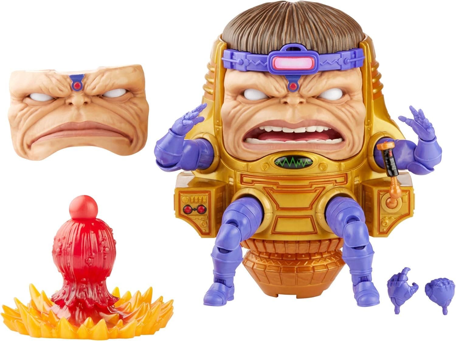 Marvel Legends Series Avengers 6-Inch Scale M.O.D.O.K. Figure and 4 Accessories for Fans Ages 4 and Up
