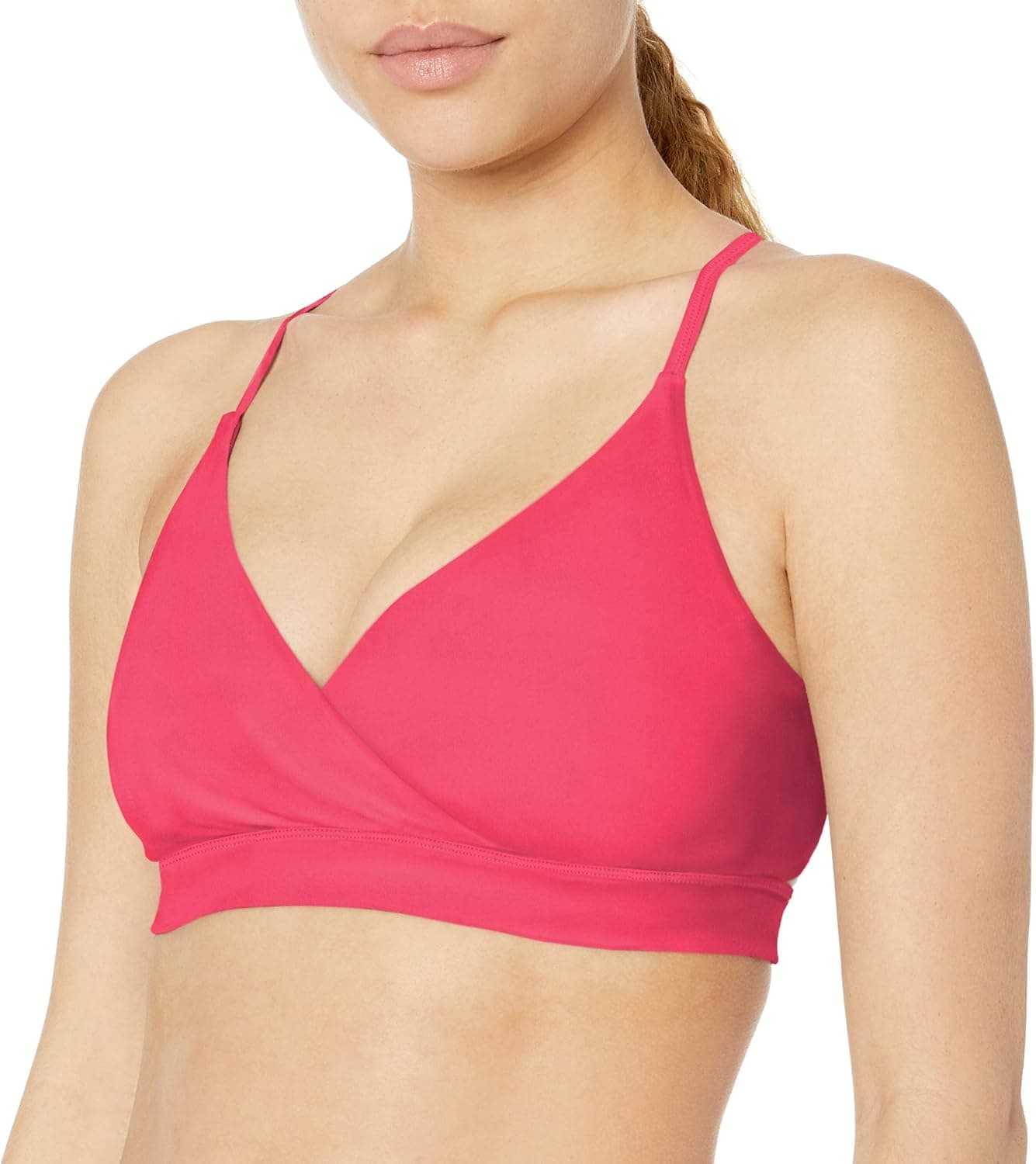 Core 10 Women's Ballerina Light-Support Strappy Back Yoga Sports Bra