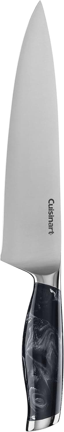 Cuisinart C77MB-8CFBK Marbled Collection 8" Chef Knife, Black