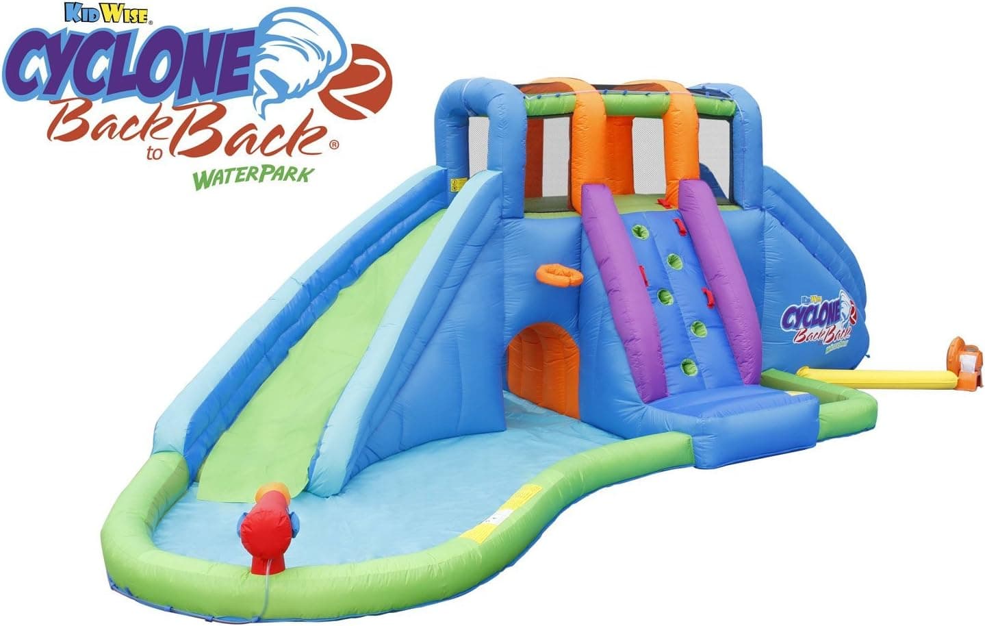 KIDWISE Cyclone2 Back to Back® Waterpark and Lazy River