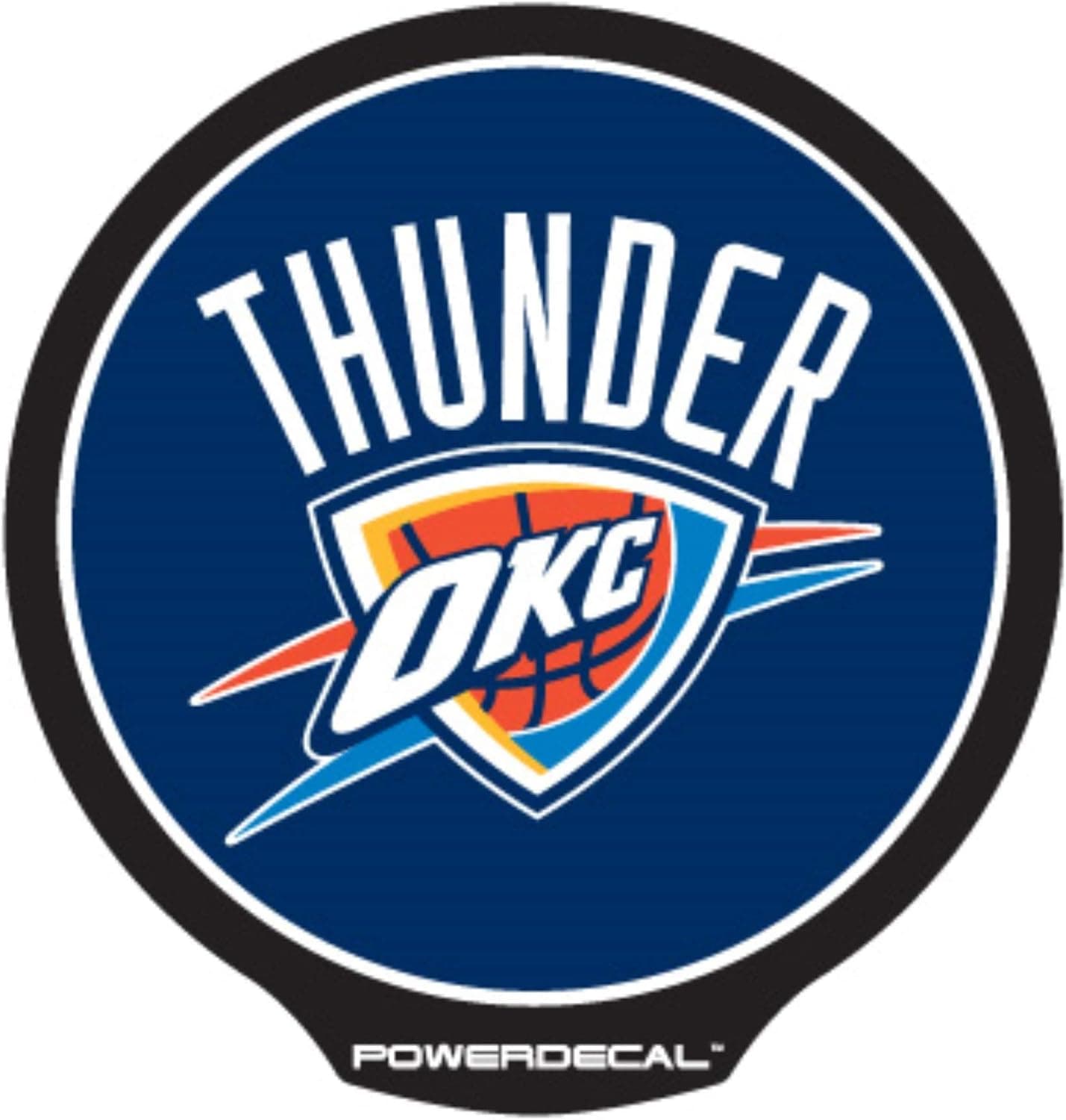 Rico Industries NCAA Light Up Power Decal, Oklahoma City Thunder