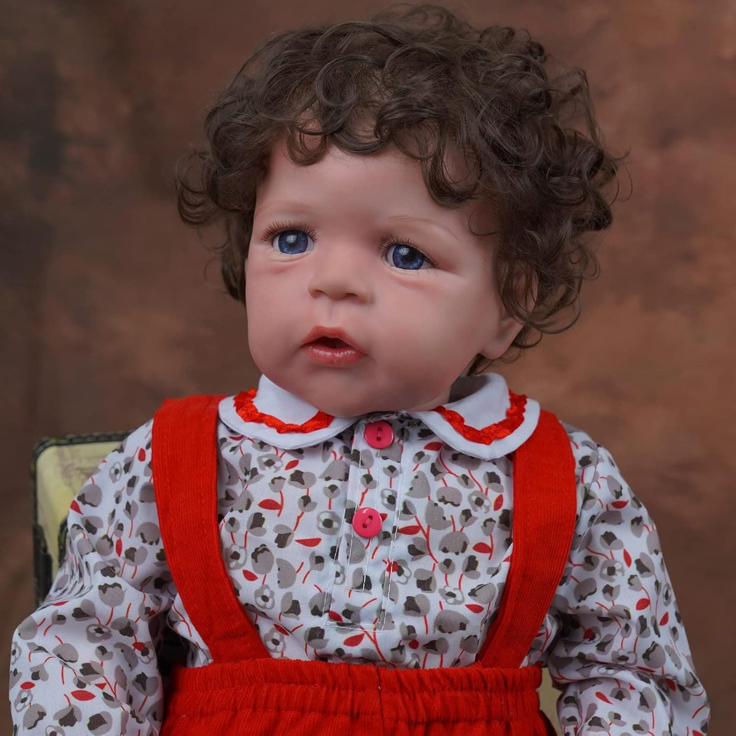 JIZHI Lifelike Reborn Baby Dolls - 24-Inch Soft Full Vinyl Body Realistic-Newborn Baby Dolls Sleeping Baby Girl Real Life Baby Doll with Toy Accessories Gift Set for Kids Age 3+