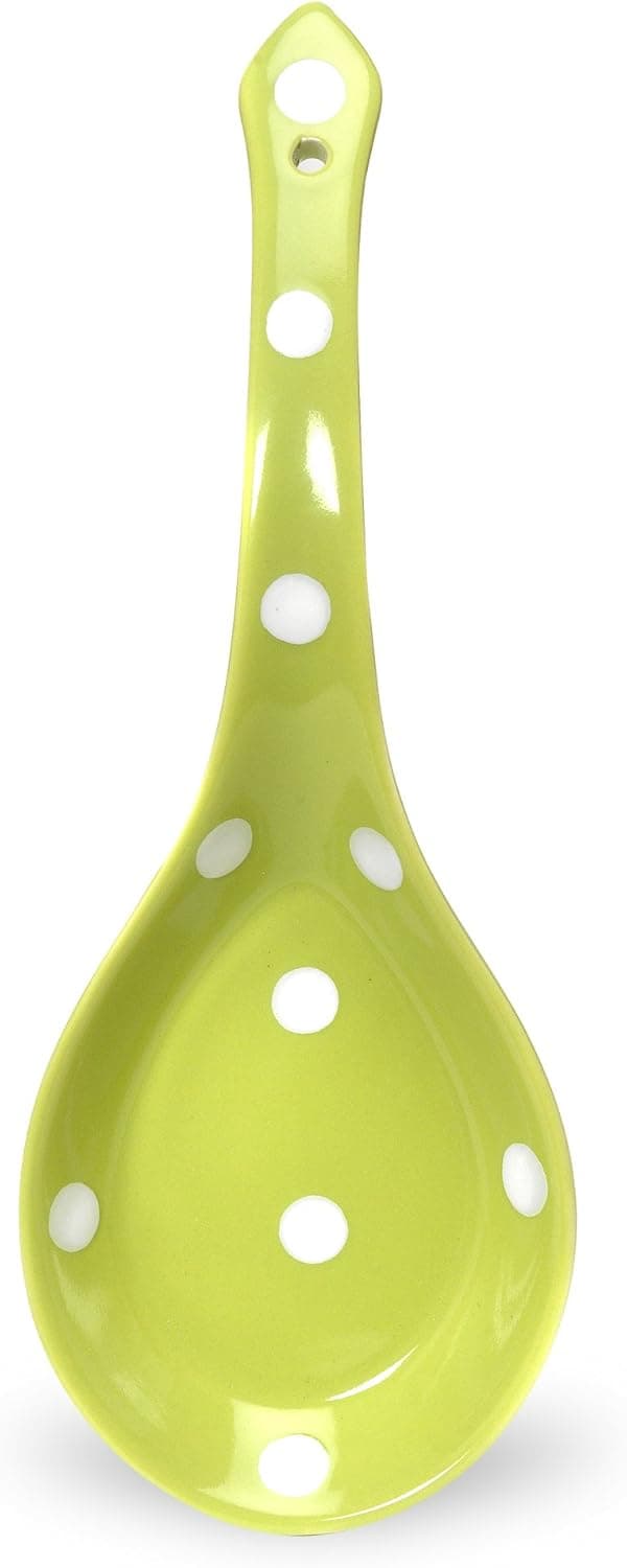 Spode Baking Days Green Spoon Rest