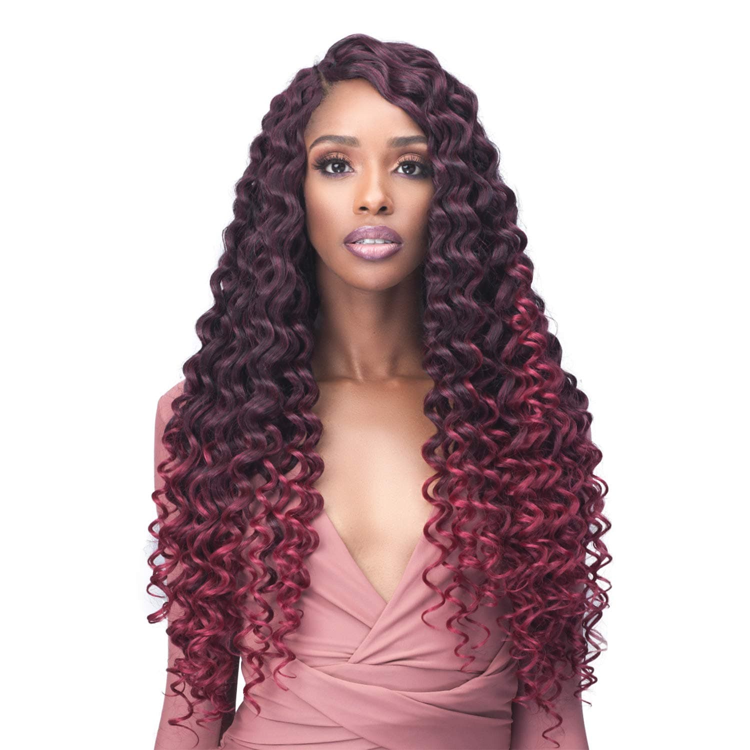 Bobbi Boss Crochet Braids 2X Brazilian GoGo Curl 20" (3-pack, T1B/BUG)