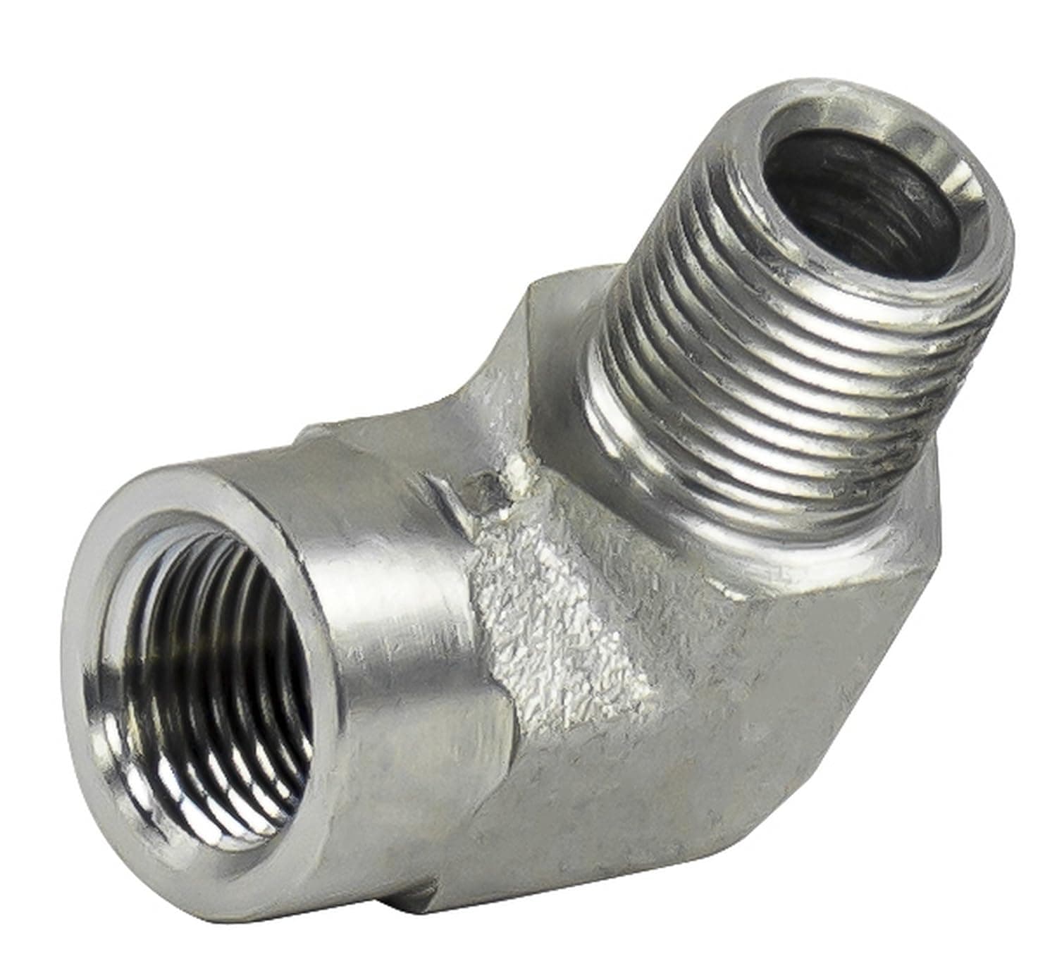 Coxreels 500 Steel 90 Degree Straight Elbow for Spring Driven Reel, 3/8" Male x Female NPT, 3000 PSI