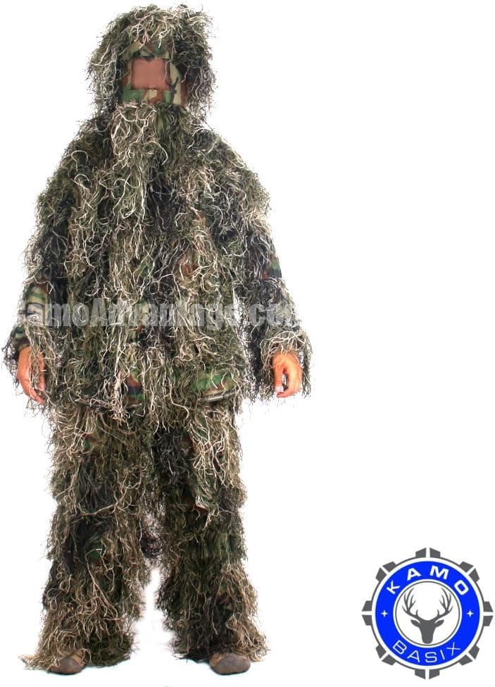 Kamo Basix Woodland Ghillie Suit (XL/XXL)