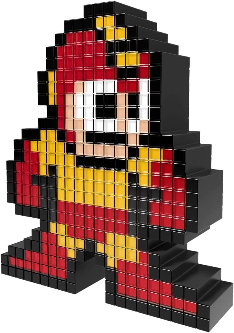 PDP Pixel Pals - Solar Blaze Mega Man Collectible Art Renditions - Not Machine Specific