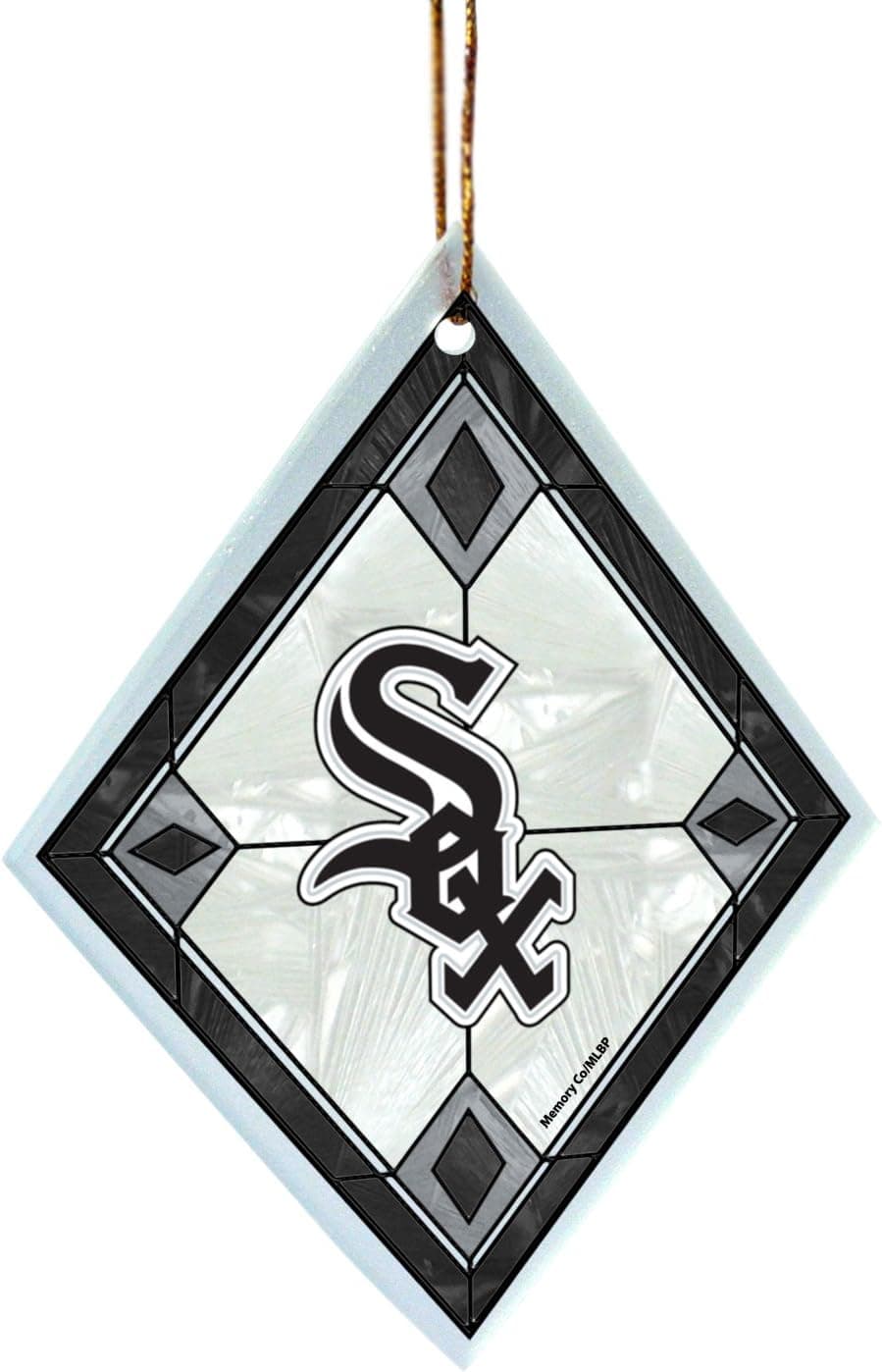 MLB Chicago White Sox Art Glass Ornament