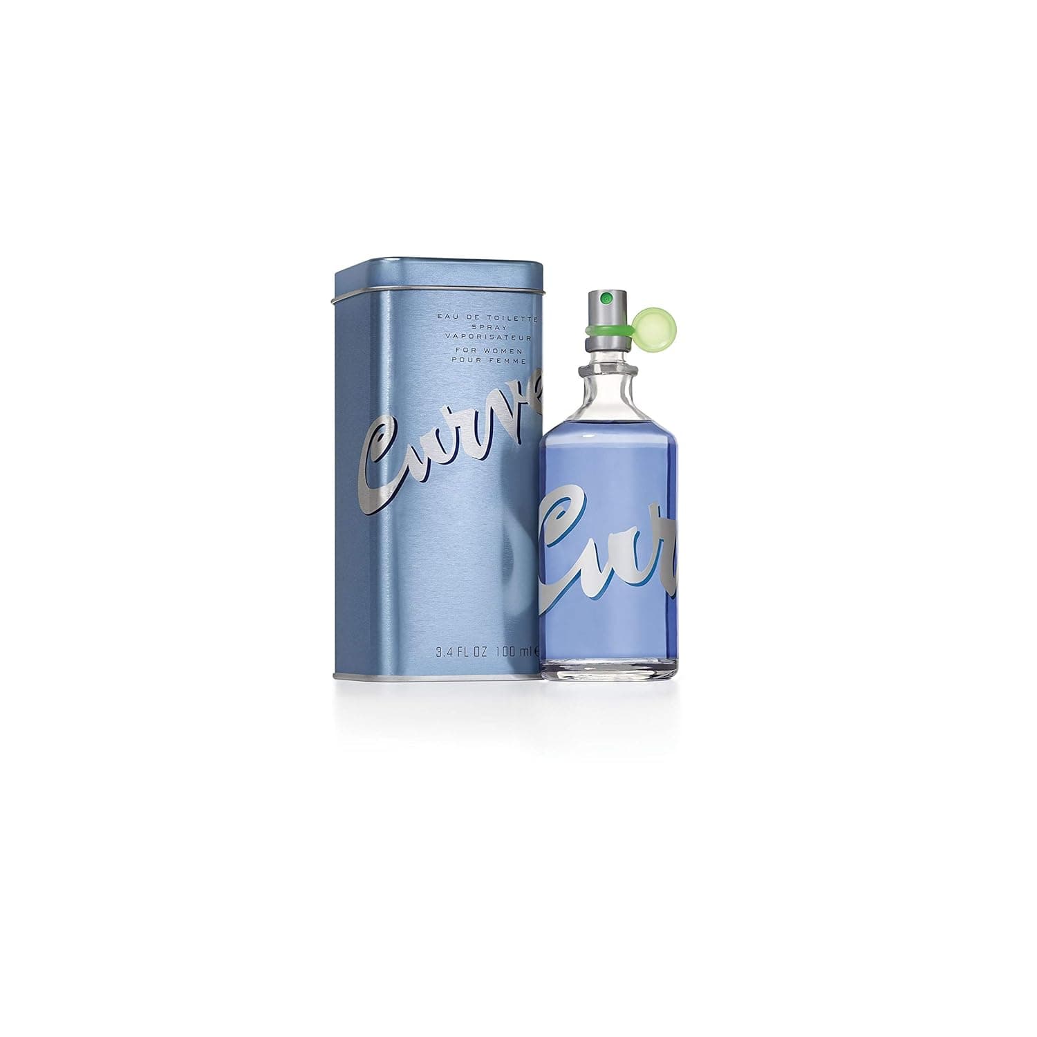 Women's Perfume by Curve, Liz Claiborne Sparkling Eau De Toilette Spray, 3.4 Fl Oz