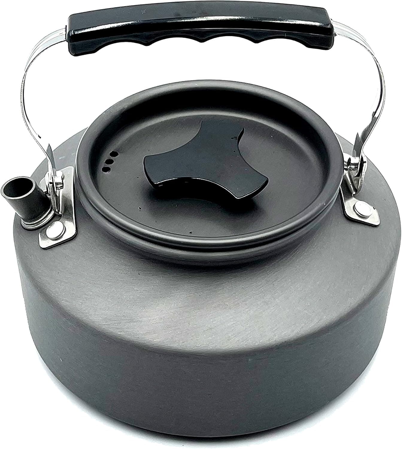 SeaArea Outdoor Camping Kettle Camp Tea Coffee Pot,1.1L Lightweight Aluminum Tea Kettle Portable Teapot with Carrying Bag for Hiking trekking Travel Trips