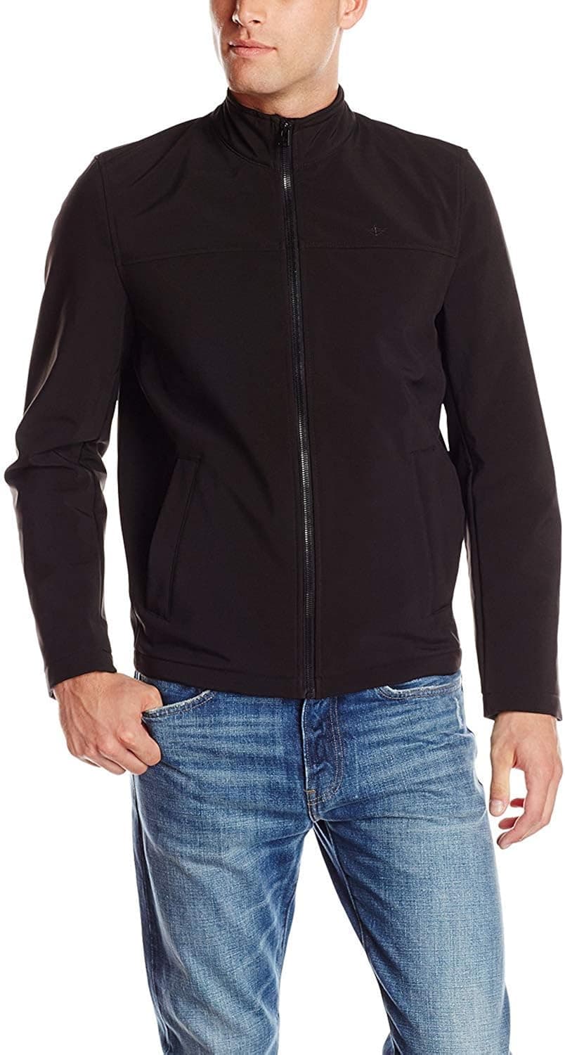 Dockers Men's Softshell Zip-Front Jacket