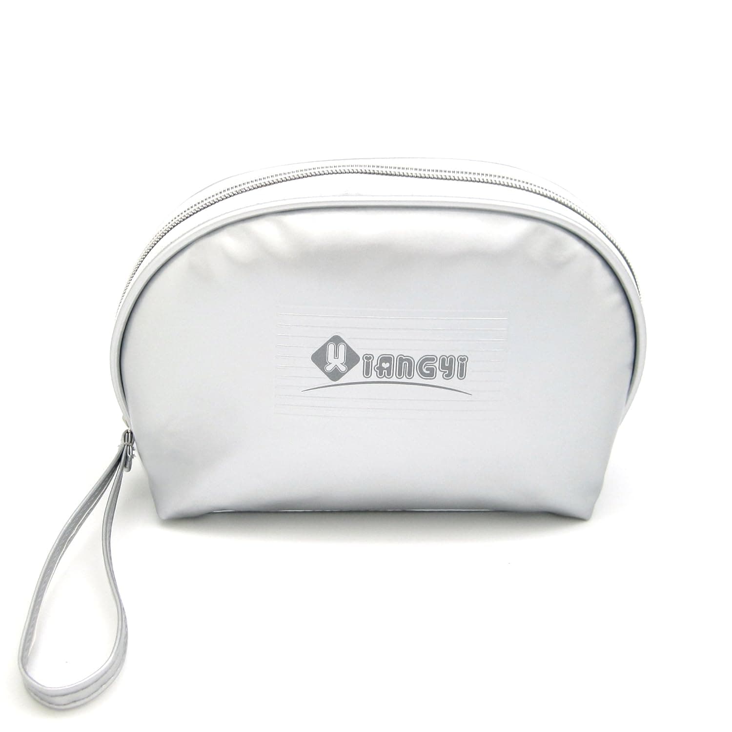 Small Cosmetic Bag, Waterproof Travel Handy Organizer Pouch For Women and Men (Silvery).XIANGYI