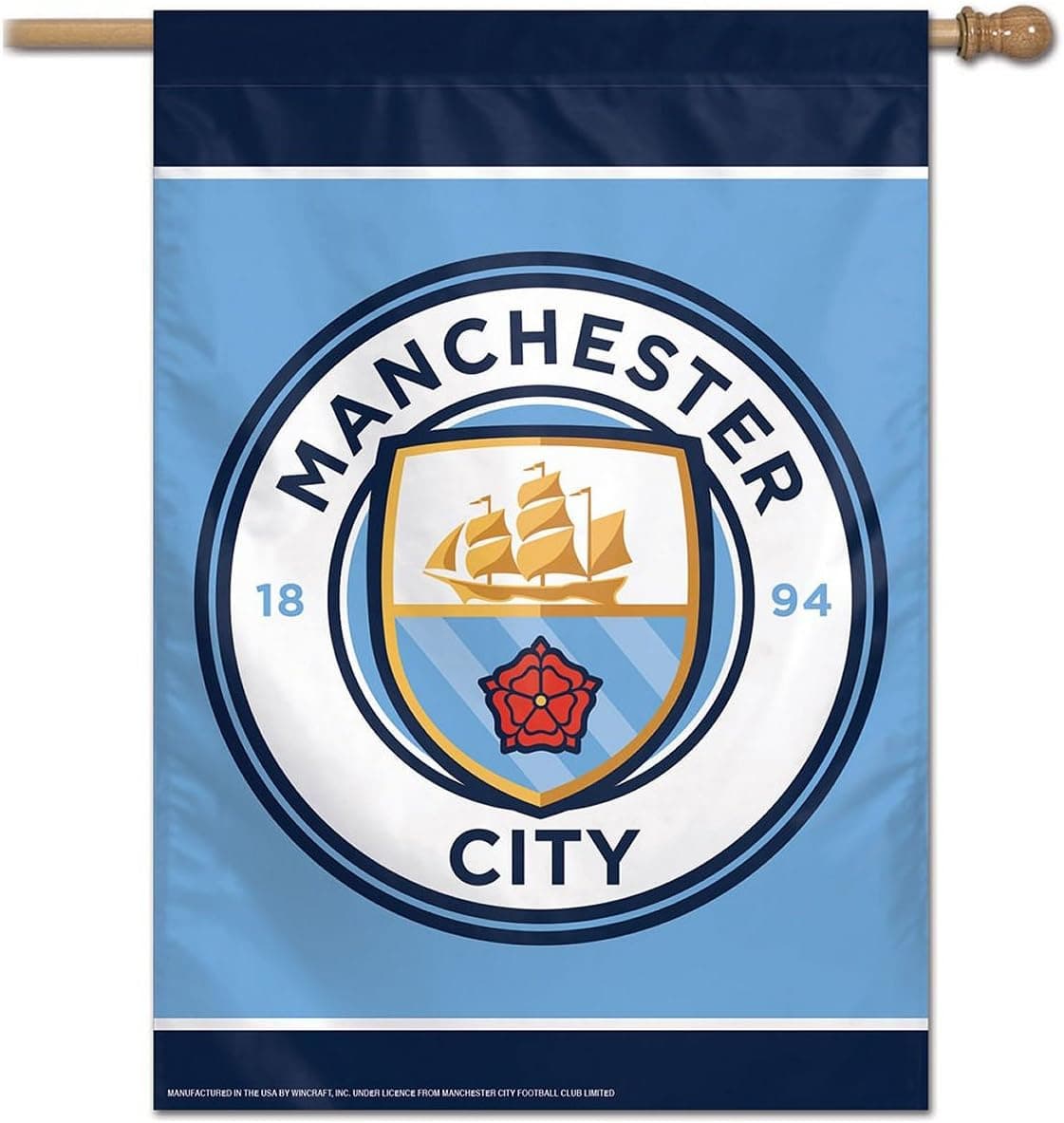 Wincraft Manchester City FC House Flag and Banner