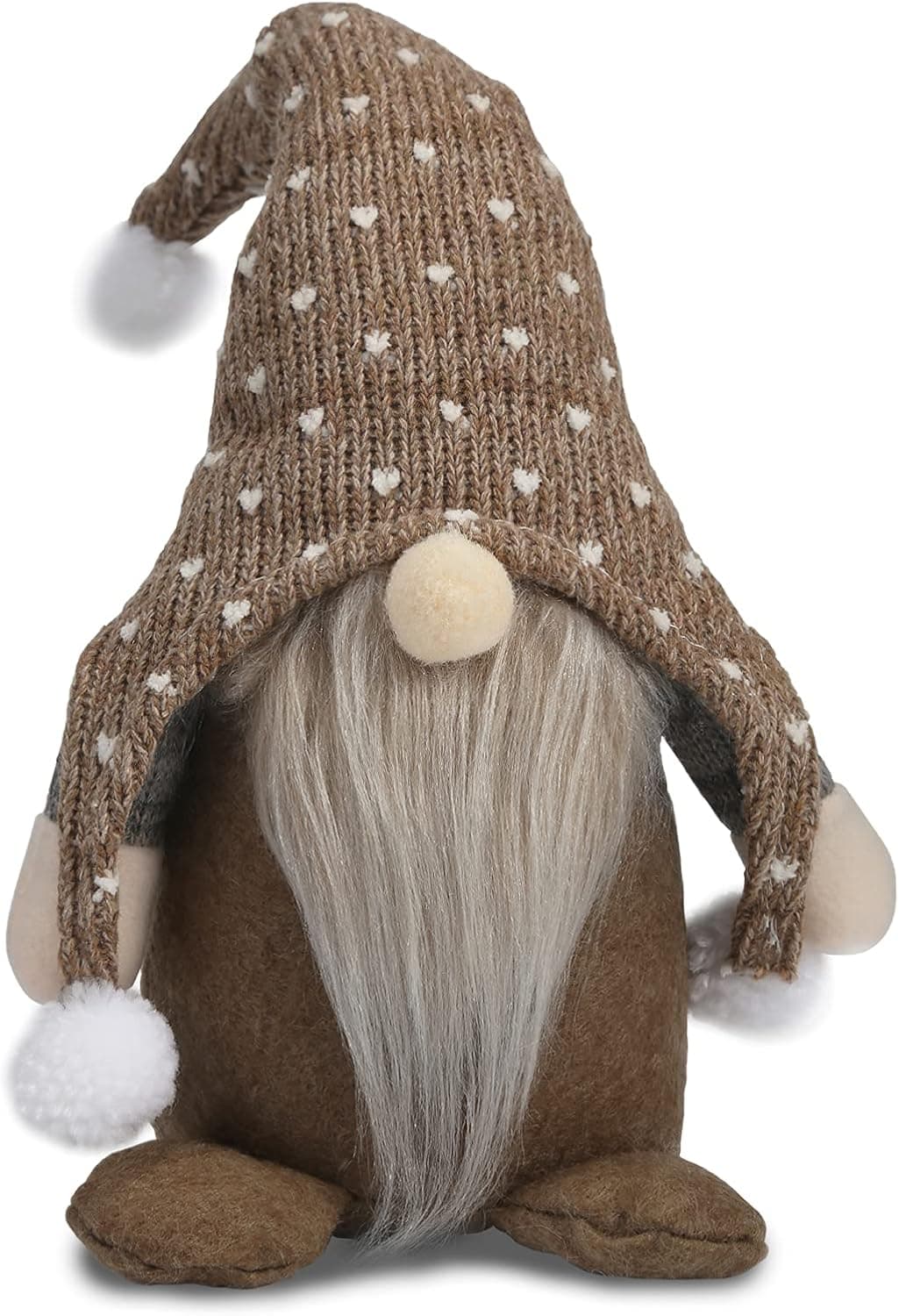 SUTINE Christmas Plush Gnome Home Decoration, 13.5" Handmade Swedish Tomte Funny Gnome Gifts for Kids/Women/Men, Christmas Gnomes Decor for Home Tiered Tray Tabletop