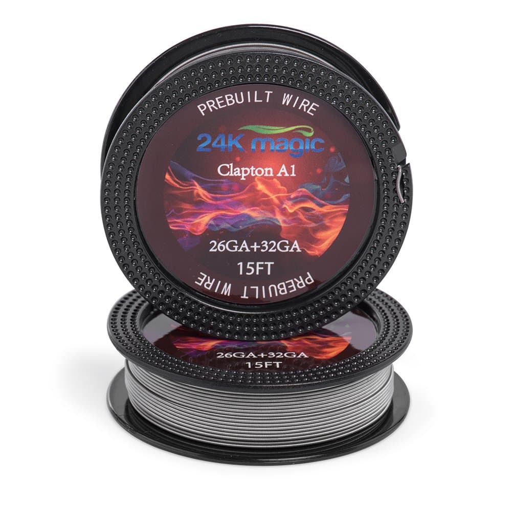 Clapton Kanthal A1 26g+32g 15ft Electronic Resistance Wire