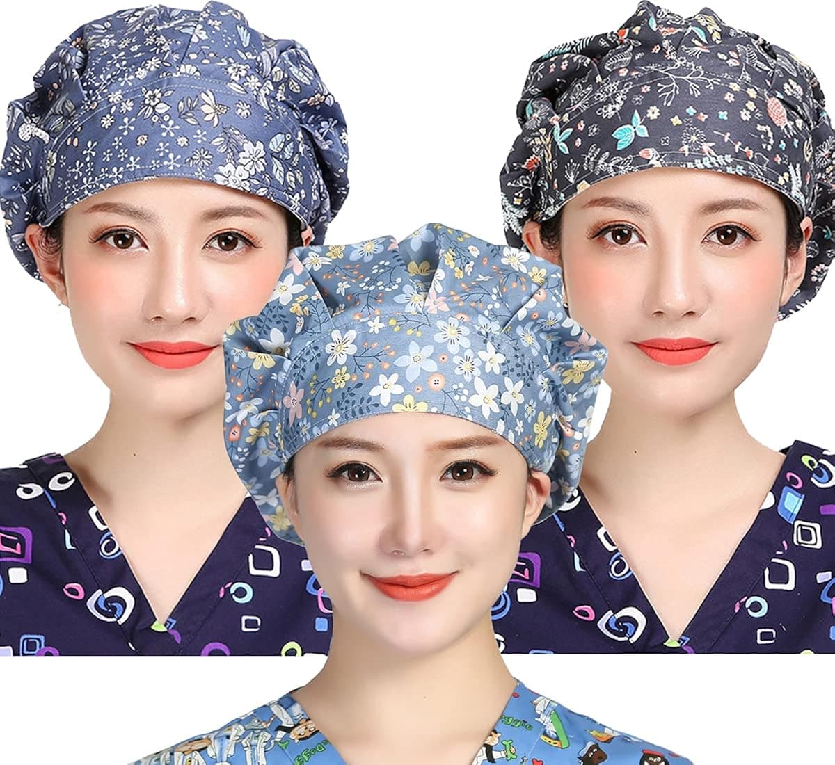 H-Shero LATFZ 1/2/3 PCS Unisex Working Cap with Sweatband