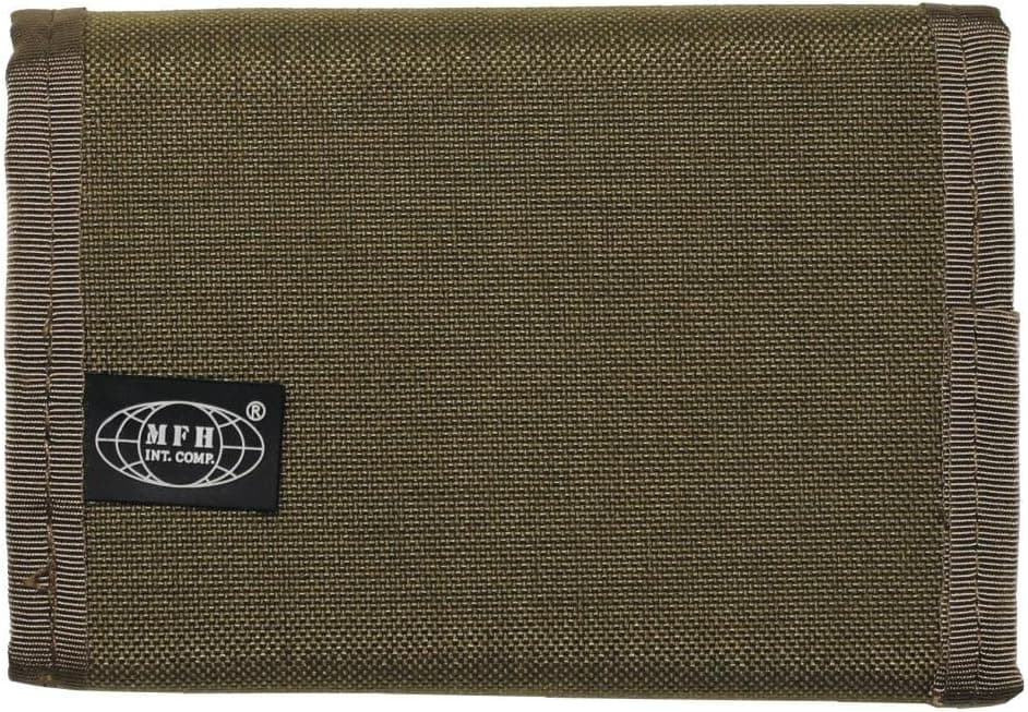 MFH Max Fuchs Wallet. Nylon. Carabiner. Coyote tan
