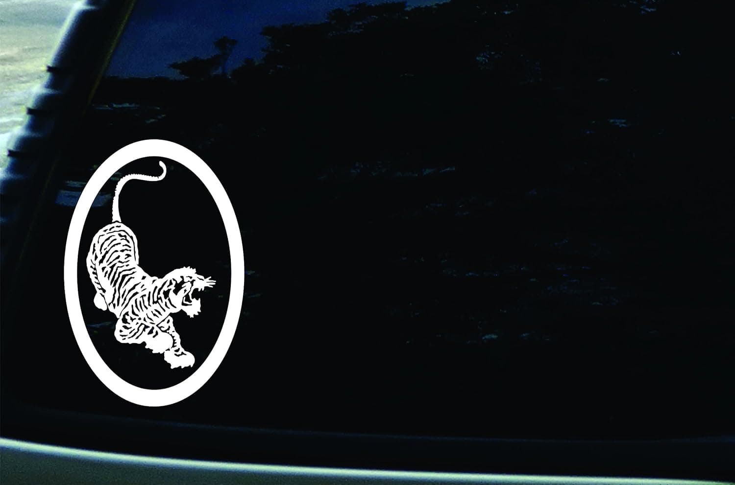 Southern Fried Decals 4" X 6" Jerry Garcia Guitar Tiger Vinyl Die Cut Decal for Your Car, Truck, Laptop, Window