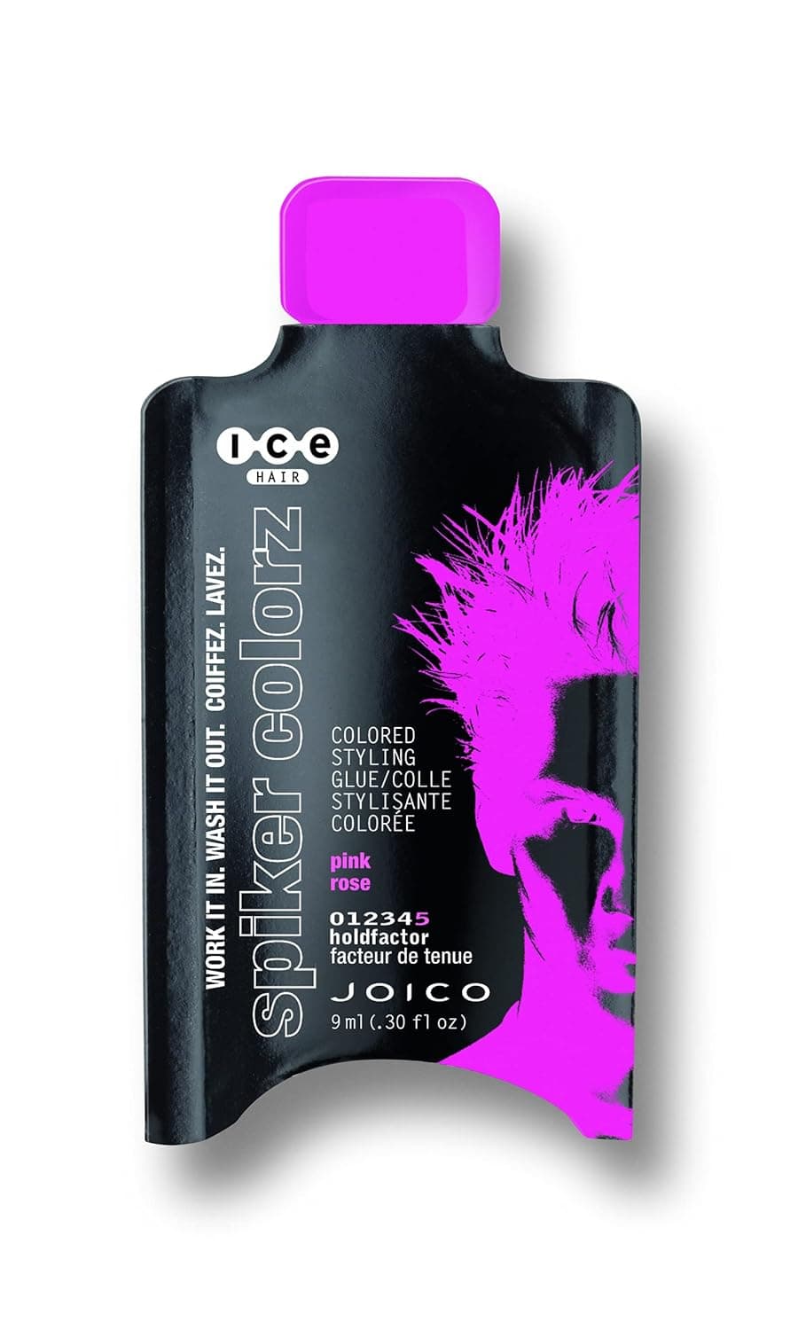 Joico Ice Spiker Colorz Colored Styling Glue Water Resistant For Most Hair Types 0 30 Fl Oz