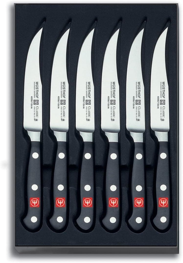 Wusthof Classic 6-Piece Mignon Steak Knife Set