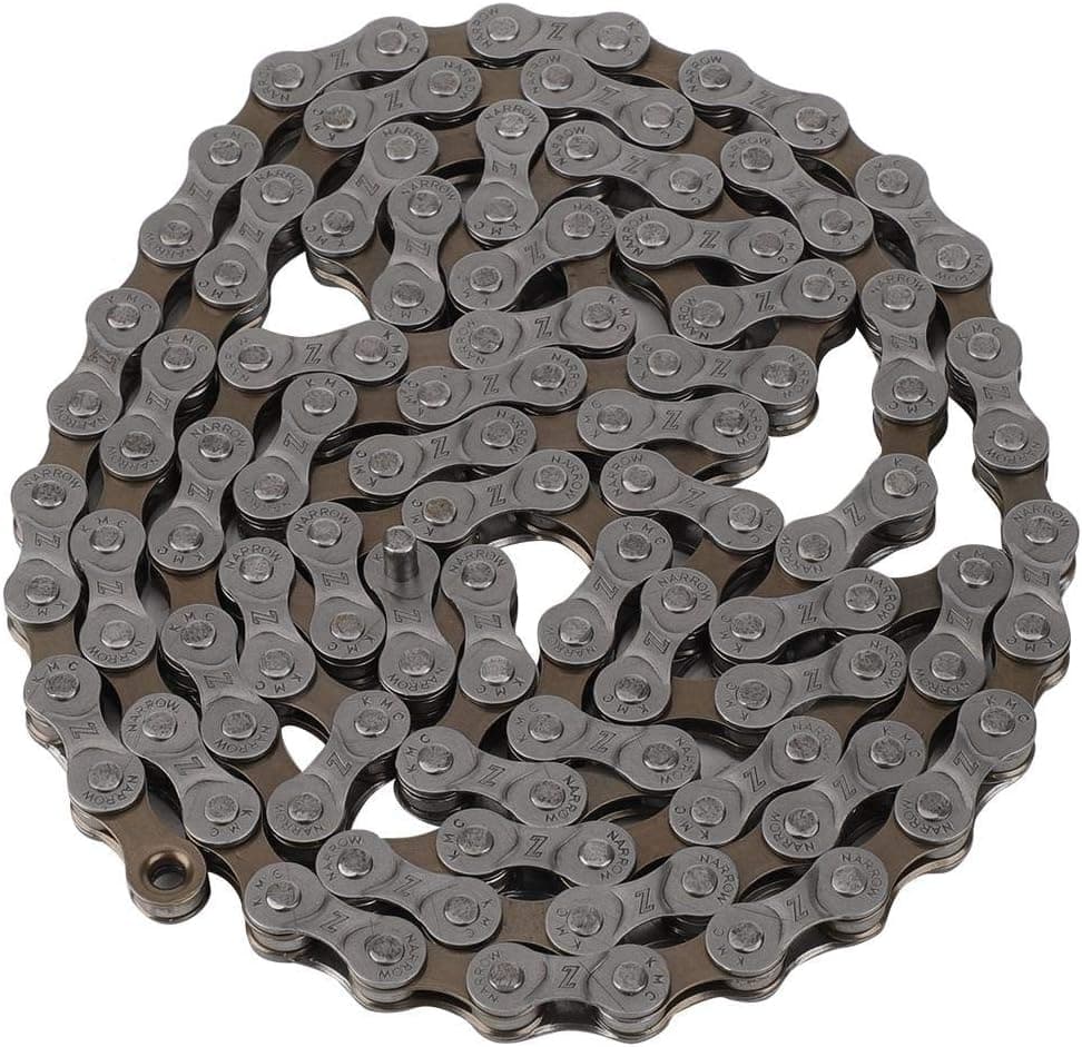 VGEBY1 Bike Chain, Z72 7/8/21/24 Speed High Strength Steel Cycling Chain for MTB Road Bike Bicycle Accessory