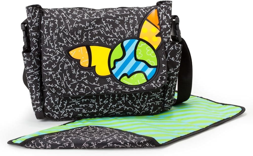Gund Baby Britto Bebe From Enesco Diaper Messenger Bag, 10.5"