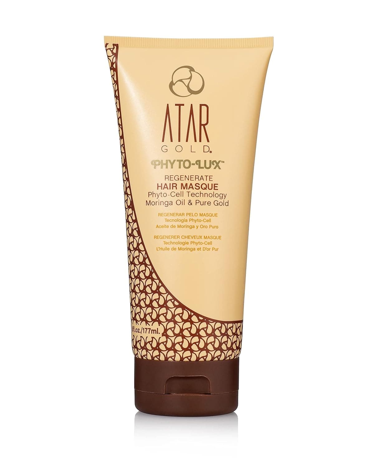 ATAR GOLD Regenerate Vegan Masque with Egyptian Lotus Flower & Pure Gold | Sulfate, and Paraben Free