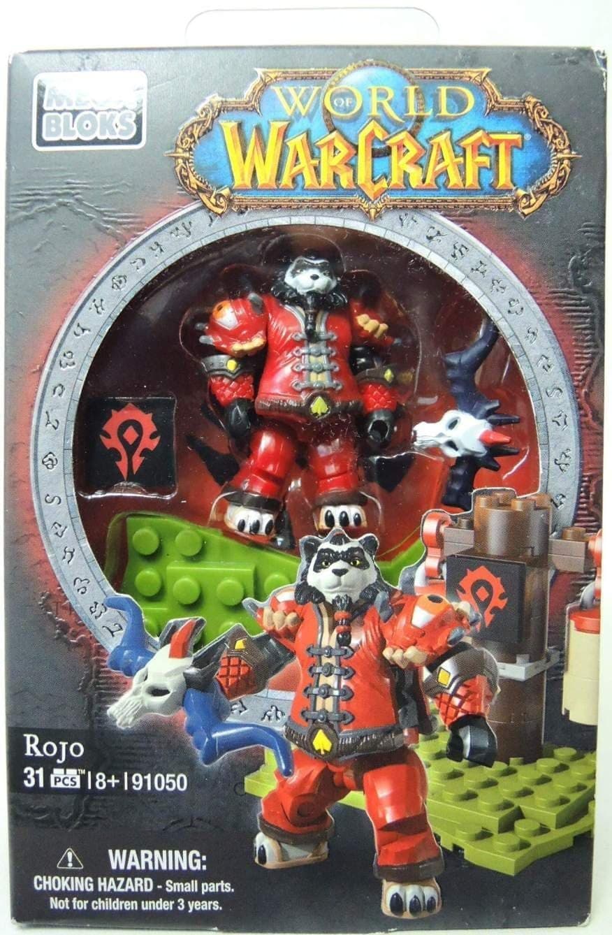 World of Warcraft Mega Bloks Horde Faction Pack Rojo