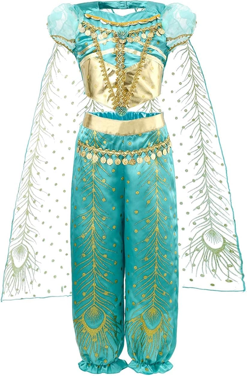 JiaDuo Girls Princess Costume Party Halloween Fancy Dress Up