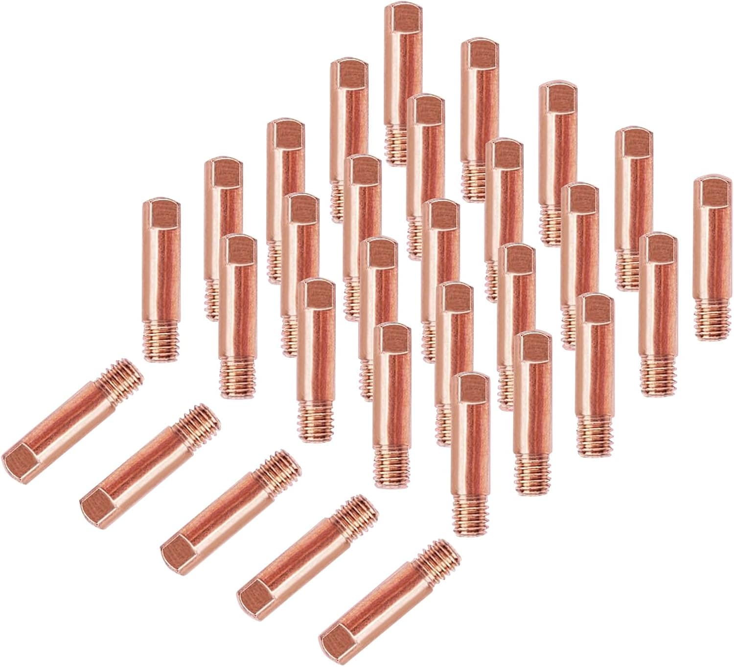 Welding Tips .023" Mig Tips 30pcs Contact Tip for Mig Welder Gun, Copper