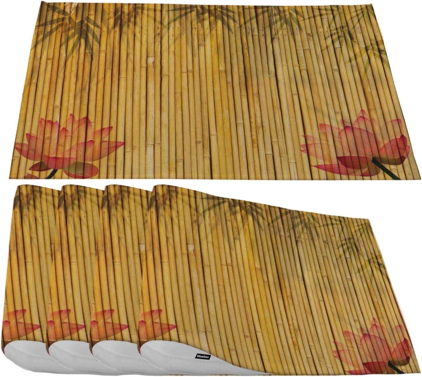Moslion Bamboo Placemats